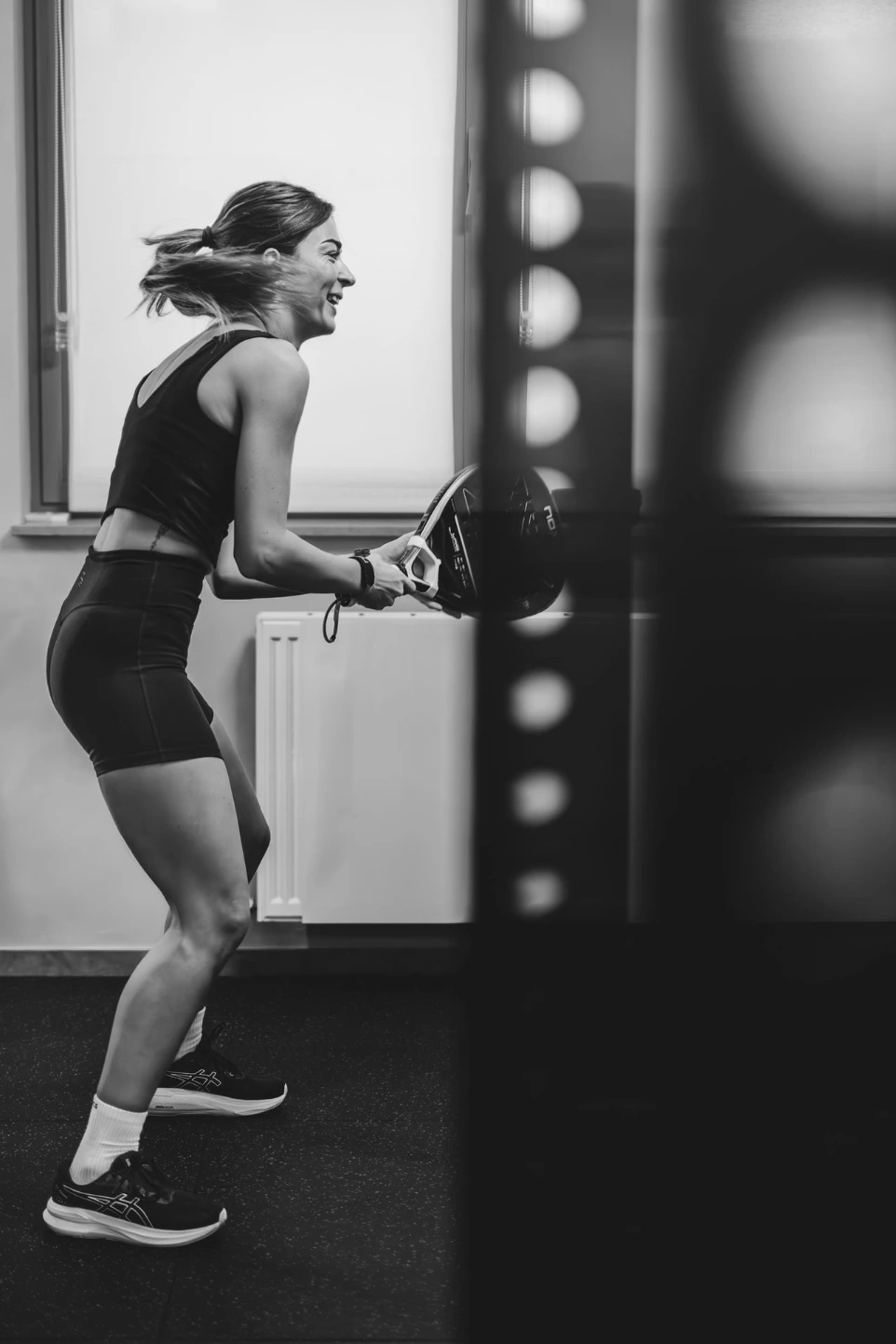 Padel performance The Baseline Bilzen training racket bewegingspatroon leuk